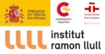 Spanish Embassy, Instituto Cervantes and Institut Ramon Llull logos